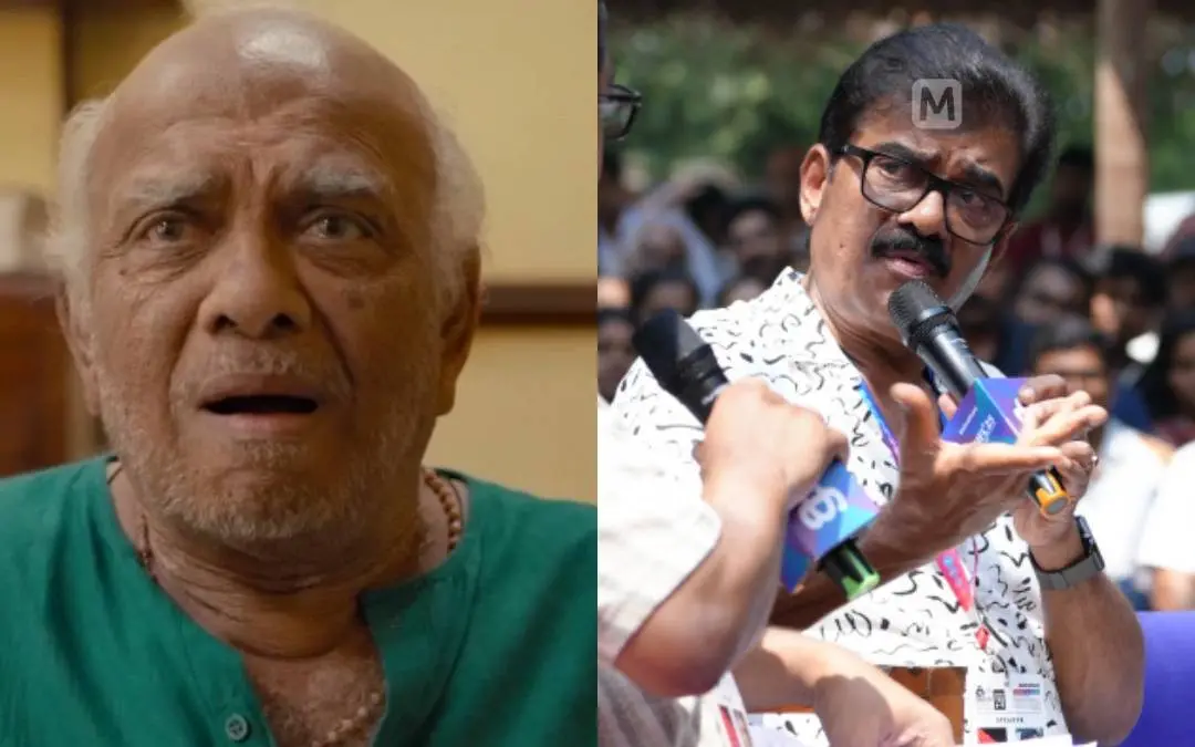 വിജയരാഘവന് പൂക്കാലത്തില്, വിജയരാഘവന് | Photo: Screen grab/ Pookkaalam, Mathrubhumi