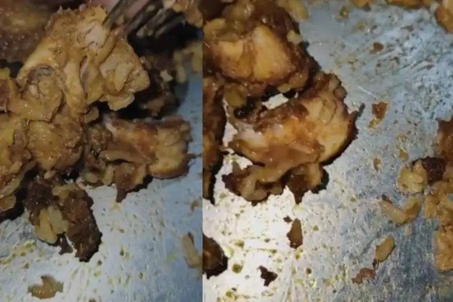 Video |'ഇതെത്ര എണ്ണമാണ്', പാര്‍സല്‍ ബിരിയാണിയില്‍ പുഴു; ബാലുശ്ശേരി കോക്കല്ലൂരിലെ ഹോട്ടലിനെതിരേ പരാതി