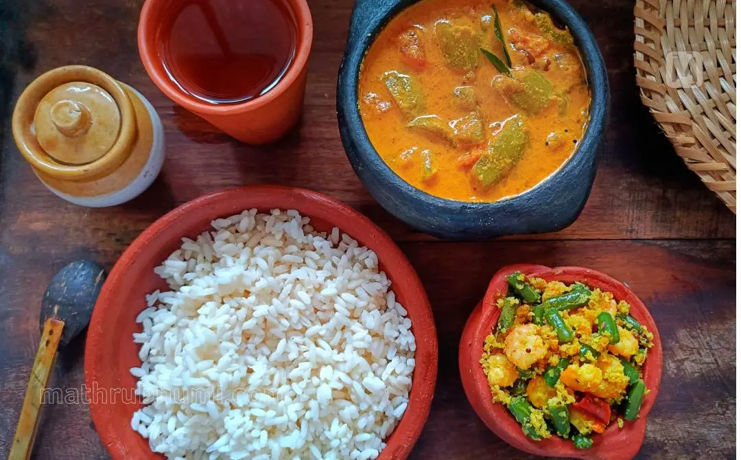 പടവലങ്ങ ഒഴിച്ചുകറി, ചെമ്മീ- ബീൻസ് തോരൻ
