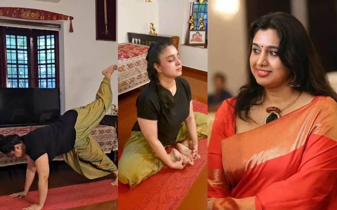 സംയുക്താ വര്മ പങ്കുവെച്ച വീഡിയോയിലെ ദൃശ്യങ്ങള്, സംയുക്താ വര്മ | Photo: Screengrab, Special arrangement