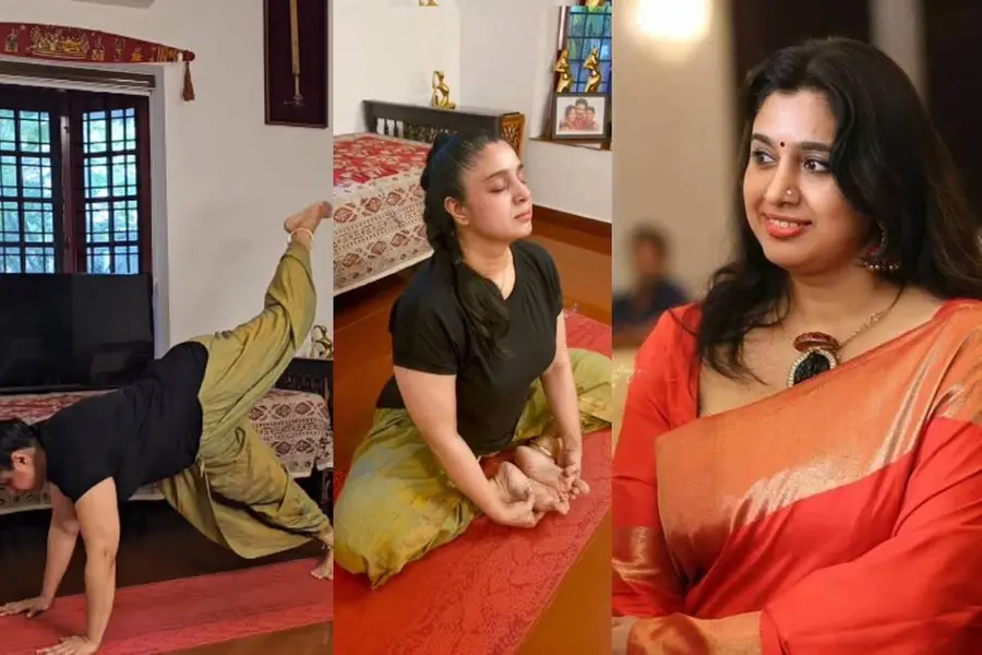 സങ്കീര്ണമായ യോഗാസനങ്ങള് അനായാസേന അഭ്യസിച്ച് സംയുക്താ വര്മ, വീഡിയോ പങ്കിട്ട് നടി