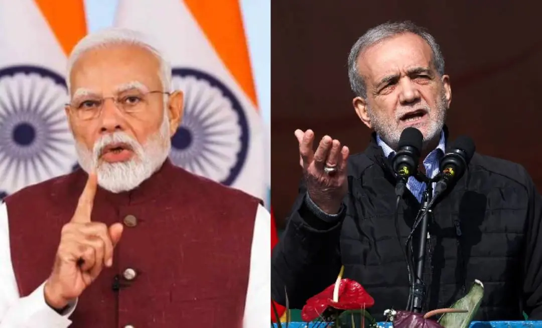 നരേന്ദ്ര മോദി, മസൂദ് പെസഷ്കിയാന്