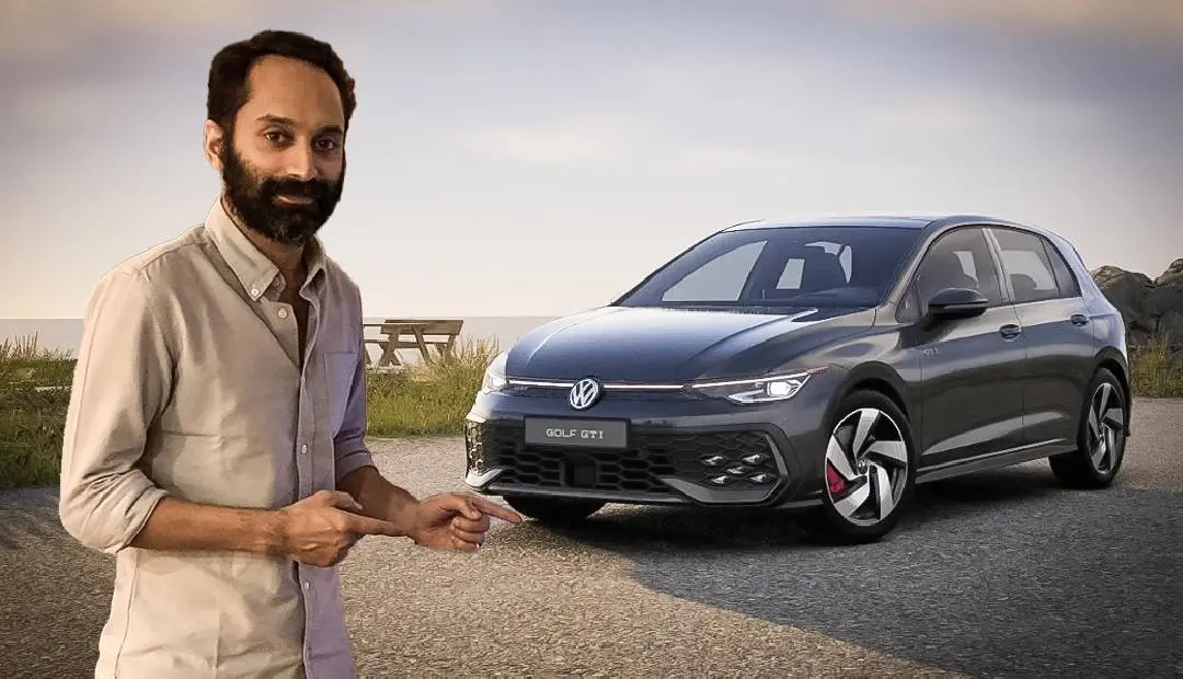ഫഹദ് ഫാസില്, ഫോക്സ്വാഗണ് ഗോള്ഫ് ജിടിഐ | Facebook/Volkswagen India
