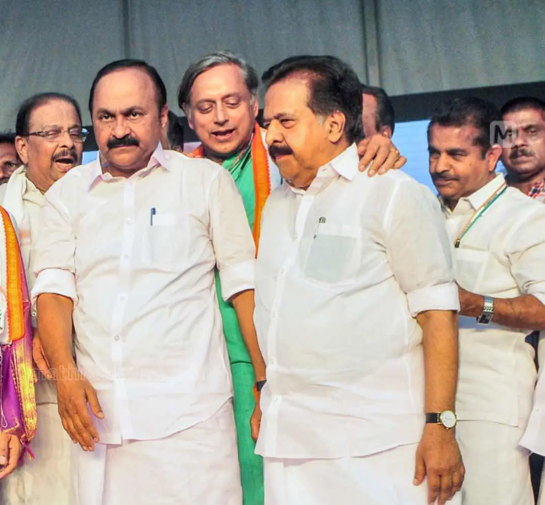 വി.ഡി.സതീശന്,രമേശ് ചെന്നിത്തല, ശശി തരൂര്, അടൂര് പ്രകാശ് ,കെ.സുധാകരന് തുടങ്ങിയ കോണ്ഗ്രസ് നേതാക്കള്