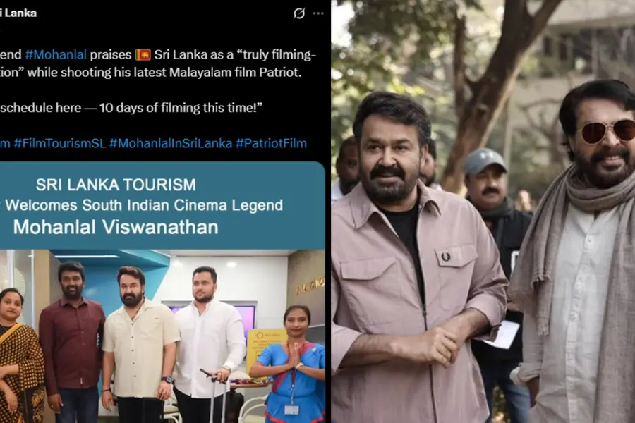 ശ്രീലങ്കൻ ടൂറിസത്തിന്റെ പോസ്റ്റ്; മോഹൻലാലും മമ്മൂട്ടിയും ഒന്നിക്കുന്ന സിനിമയുടെ ടൈറ്റിൽ ലീക്കായി?