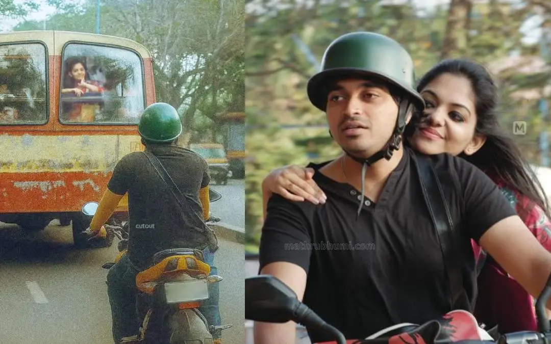 അഹാന ഇൻസ്റ്റഗ്രാമിൽ പങ്കുവെച്ച ചിത്രം, ഗാനത്തിലെ മറ്റൊരു രംഗം | Photo: Instagram/ahaana_krishna, Mathrubhumi