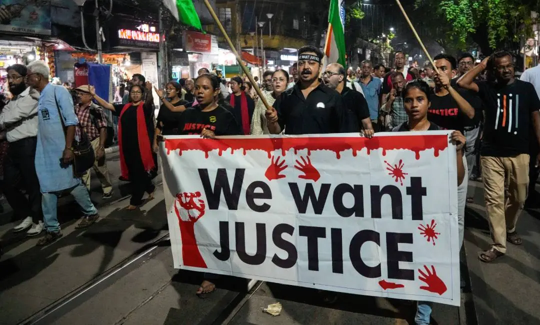 2024 ൽ കൊൽക്കത്തയിൽ നടന്ന പ്രതിഷധം| Photo: AP