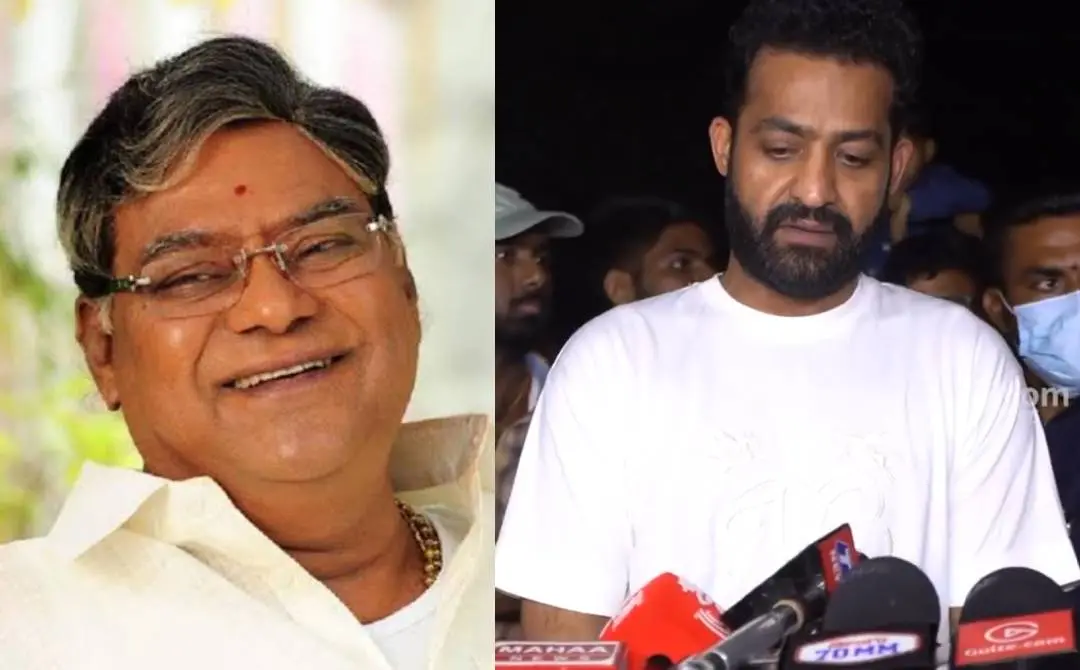 അന്തരിച്ച നടൻ കോട്ട ശ്രീനിവാസ റാവു, ജൂനിയർ എൻടിആർ | സ്ക്രീൻഗ്രാബ്