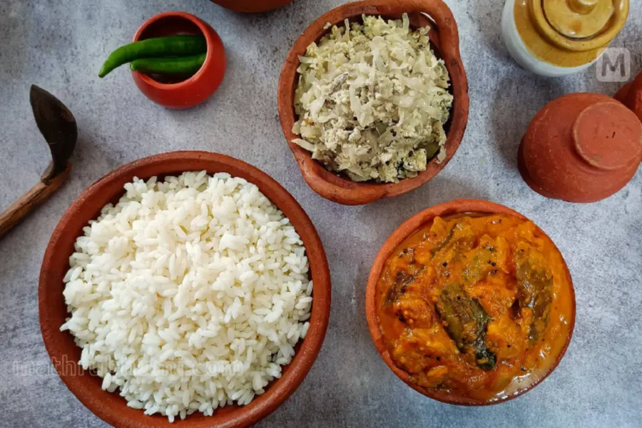 എളുപ്പത്തിലുണ്ടാക്കാം ഈ ഉച്ചയൂൺ വിഭവങ്ങൾ, കത്തിരിക്ക-ചുവന്നുള്ളികൂട്ടും കാബേജ്-മുട്ടതോരനും