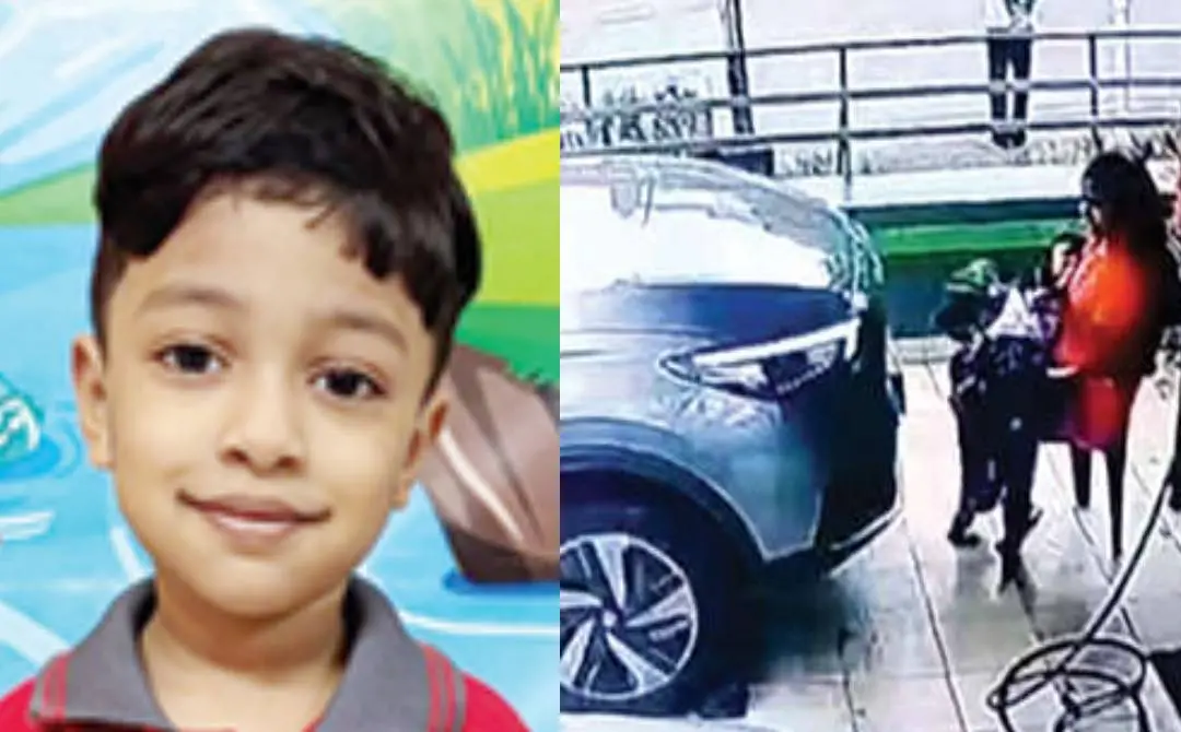 അയാൻഷ് നാഥ്, അപകടത്തിന്റെ സിസിടിവിദൃശ്യം