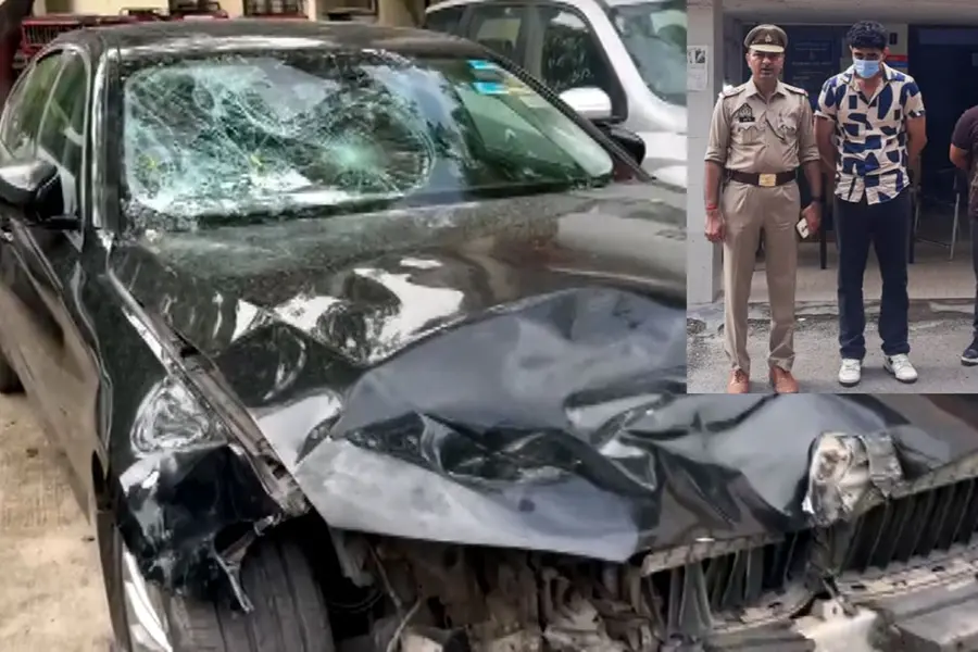 അച്ഛനൊപ്പം സ്കൂട്ടറിൽ ആശുപത്രിയിലേയ്ക്ക് പോവുകയായിരുന്ന അഞ്ചു വയസ്സുകാരി BMW കാർ ഇടിച്ച് മരിച്ചു