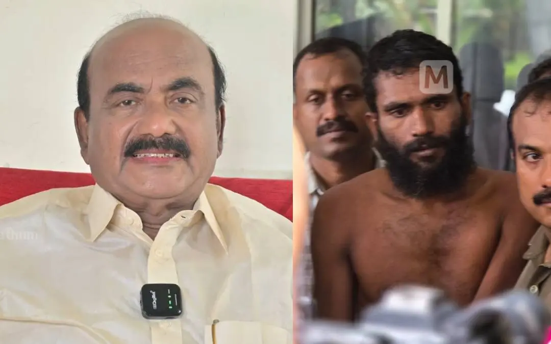 ആലപ്പി അഷറഫ്, ഗോവിന്ദച്ചാമി | Photo: Screen grab/ ALLEPPEY ASHRAF KANDATHUM KETTATHUM, Mathrubhumi