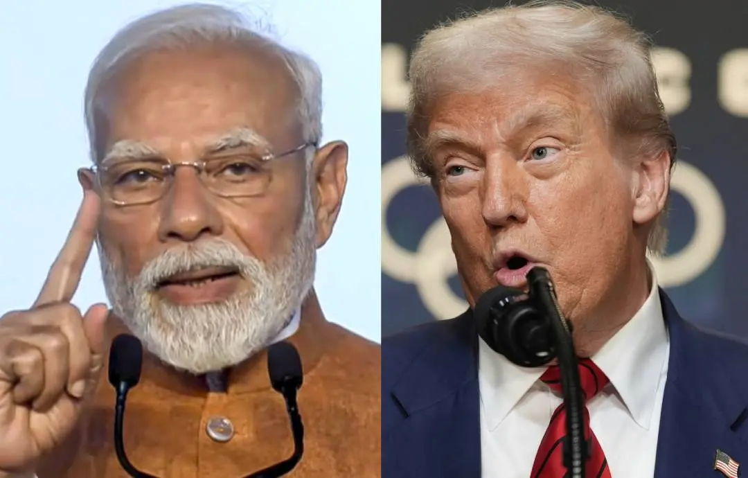 നരേന്ദ്ര മോദി, ഡൊണാൾഡ് ട്രംപ് | Photo: PTI, AP