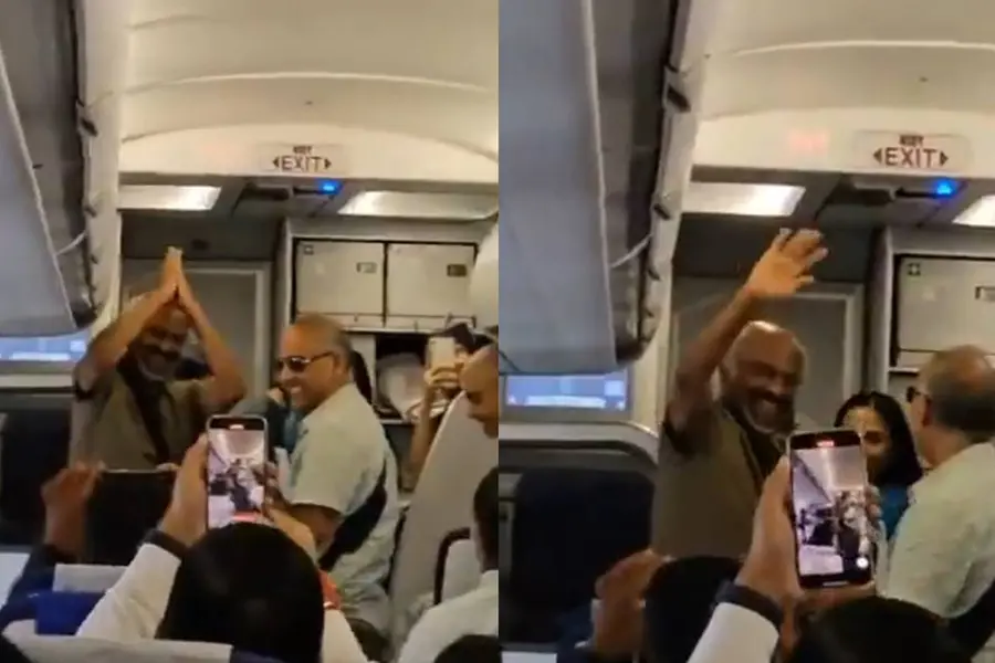 എക്കോണമി ക്ലാസില് രജനീകാന്ത്; 'തലൈവാ മുഖം ഒന്ന് കാണിക്കുമോ' എന്ന് ആരാധകന്, പ്രതികരണം ഇങ്ങനെ