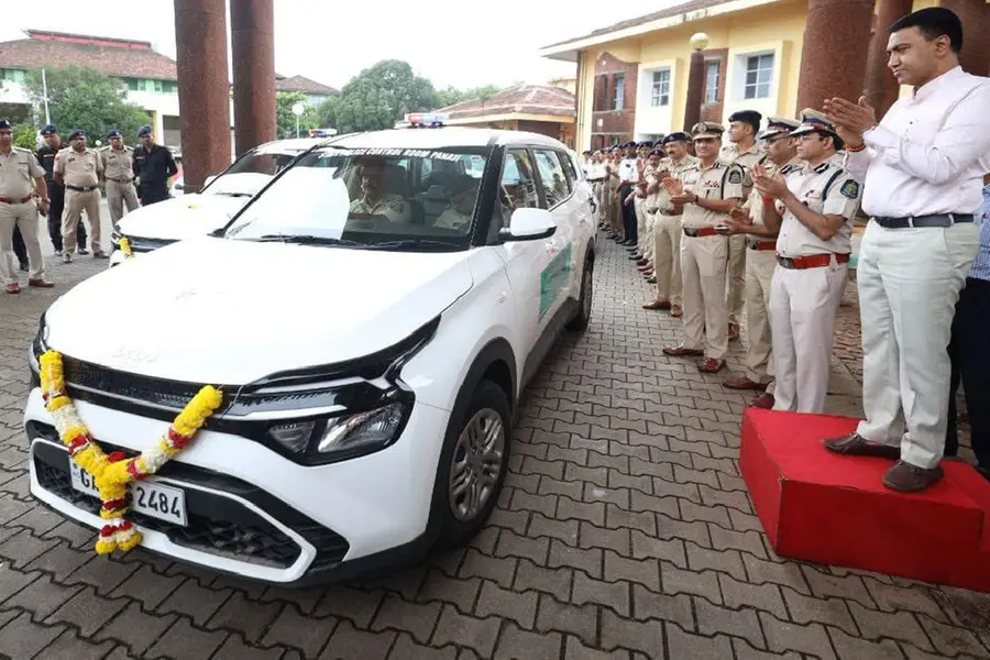 ഗോവ പോലീസിന്റെ 'റോന്ത്' ഇനി കിയ കാരൻസിൽ; സേനയിൽ പുത്തൻ MPV-കൾ, ഫ്ലാഗ് ഓഫ് ചെയ്ത് മുഖ്യമന്ത്രി