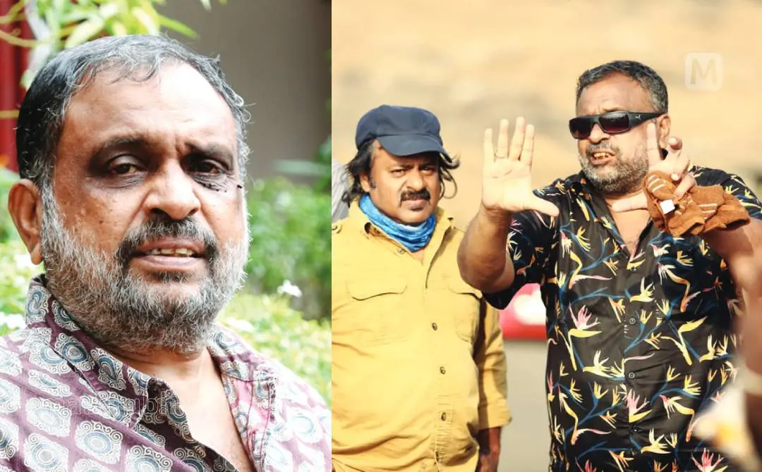 നിസ്സാർ, സംവിധായകൻ നിസാർ ഷൂട്ടിങ് ലൊക്കേഷനിൽ | ഫോട്ടോ: മാതൃഭൂമി