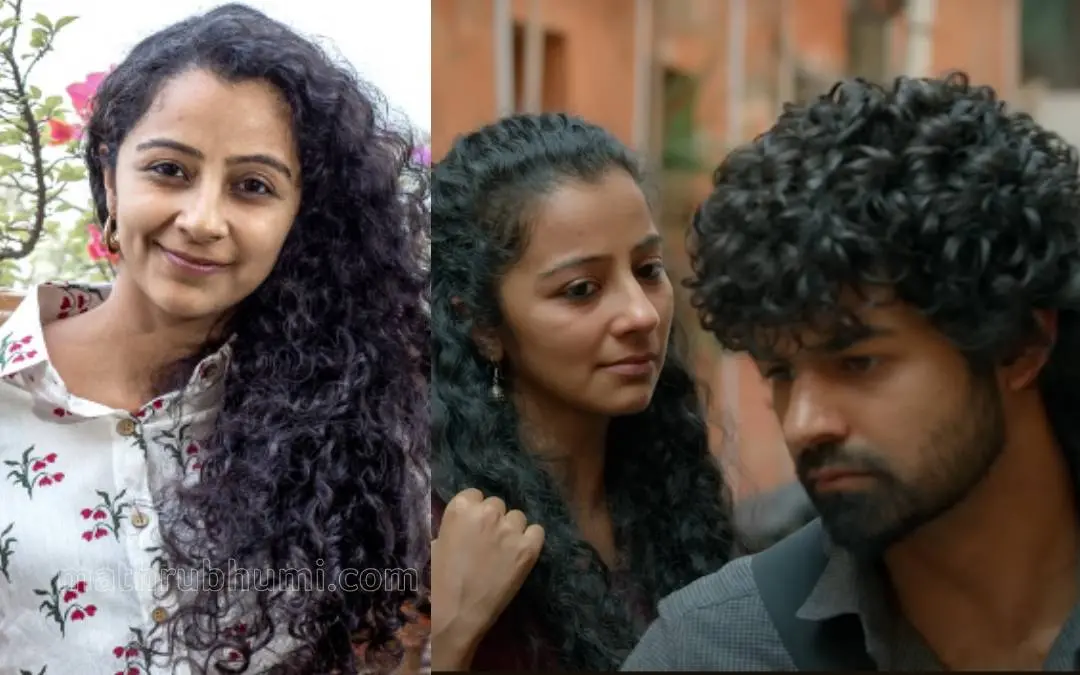 ദര്ശനാ രാജേന്ദ്രന്, പ്രണവ് മോഹന്ലാലും ദര്ശനയും 'ഹൃദയം' സിനിമയില് | Photo: Mathrubhumi, Screen grab/ Think Music India
