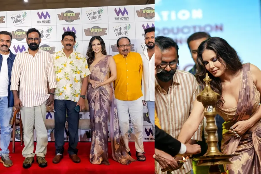 സണ്ണിലിയോണ് നായികയാവുന്ന പാന് ഇന്ത്യന് ചിത്രം; വിസ്റ്റാ വില്ലേജ് ടൈറ്റില് അനൗണ്സ്മെന്റ് നടന്നു