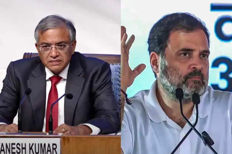 യാതൊരു വിവേചനവുമില്ല, ആരോപണങ്ങളെ ഭയക്കുന്നുമില്ല; രാഹുലിന് മറുപടിയുമായി ECI