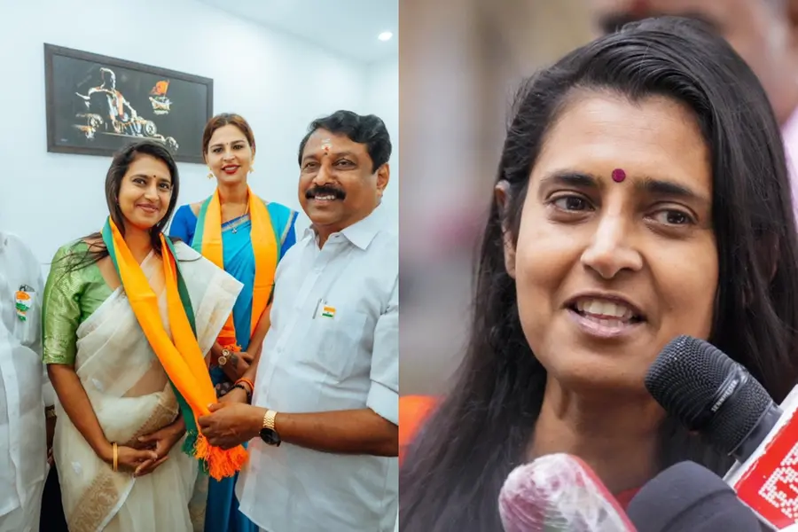 നടി കസ്തൂരി ബിജെപിയിൽ ചേർന്നു