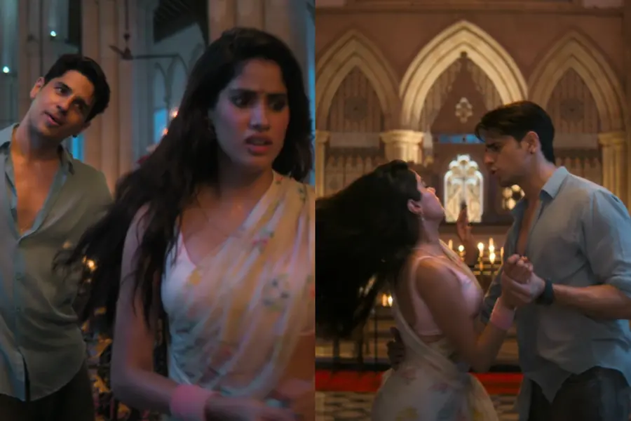 പള്ളിക്കുള്ളിൽ റൊമാൻസ്, മതവികാരം വ്രണപ്പെടുത്തുന്നു; ജാൻവി കപൂർ ചിത്രത്തിനെതിരേ സെൻസർ ബോർഡിന് പരാതി