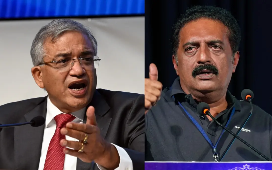 ഗ്യാനേഷ് കുമാര്, പ്രകാശ് രാജ് | Photo: ANI, PTI