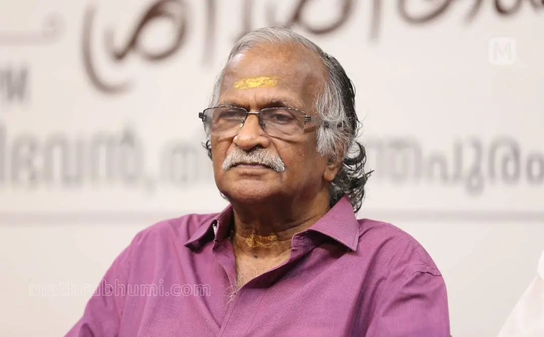ശ്രീകുമാരൻ തമ്പി | ഫോട്ടോ: ബിജു വർഗീസ് \ മാതൃഭൂമി