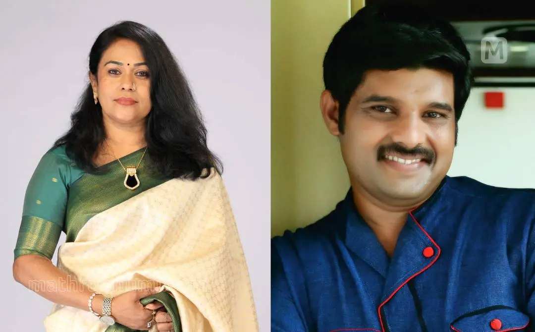 സീമ ജി. നായർ, കലാഭവൻ നവാസ് | ഫോട്ടോ: സിദ്ദിഖുൽ അക്ബർ, വി.പി. പ്രവീൺകുമാർ\ മാതൃഭൂമി