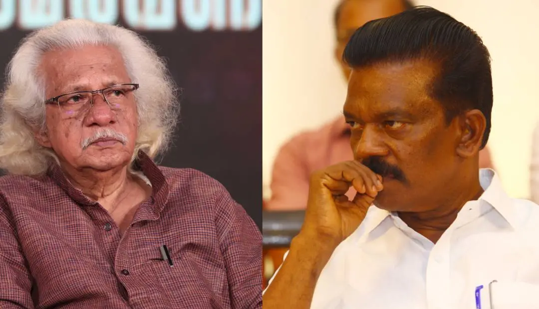 അടൂര് ഗോപാലകൃഷ്ണന്, കെ.രാധാകൃഷ്ണന് | ഫോട്ടോ: മാതൃഭൂമി