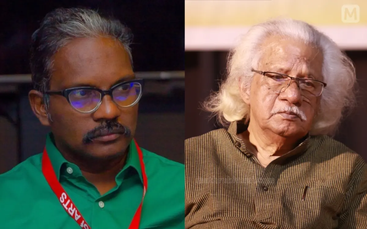 ഡോ. ബിജു, അടൂർ ഗോപാലകൃഷ്ണൻ | Photos: Facebook, Mathrubhumi