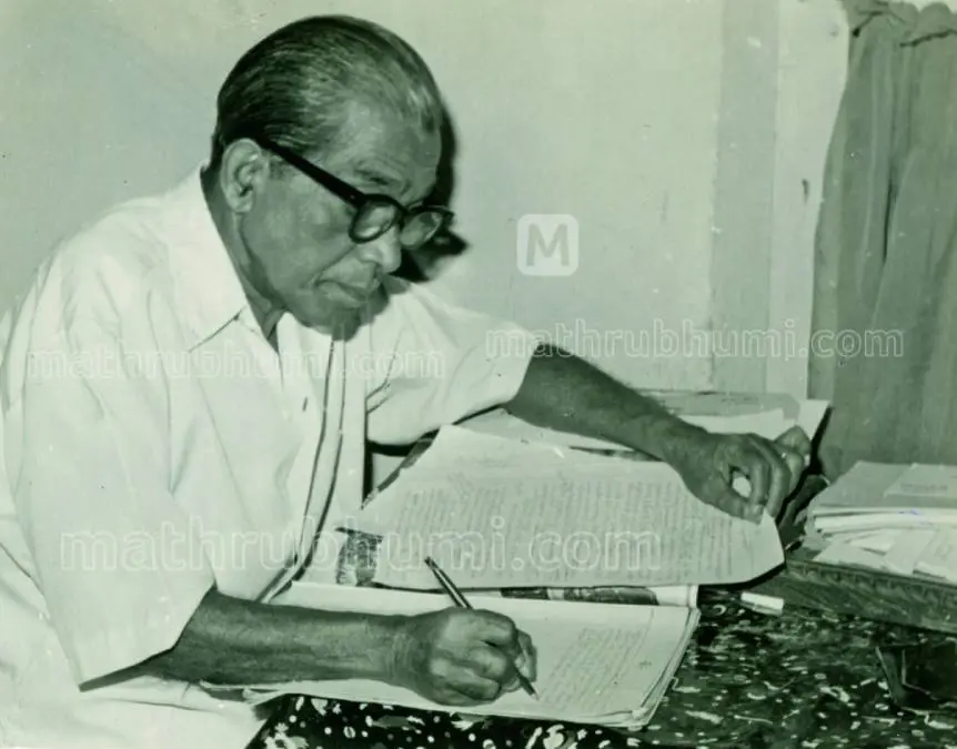 എസ്.കെ. പൊറ്റെക്കാട്ട് | ഫോട്ടോ: മാതൃഭൂമി ആര്ക്കൈവ്സ്