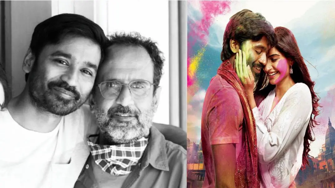 ധനുഷ്, ആനന്ദ് എൽ. റായ്, രാഞ്ഝ്ണാ എന്ന ചിത്രത്തിന്റെ പോസ്റ്റർ | photo:X/aanandlrai