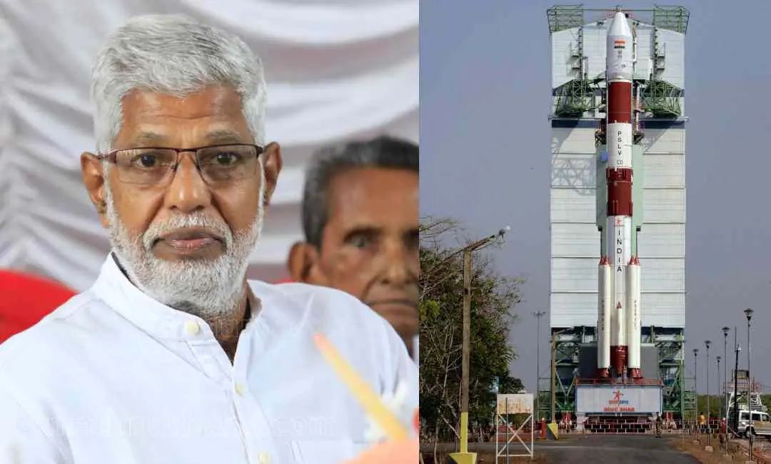 ഇ.കെ കുട്ടി, ഐഎസ്ആര്‍ഓ (ഫോട്ടോ: കൃഷ്ണപ്രദീപ്, PTI)