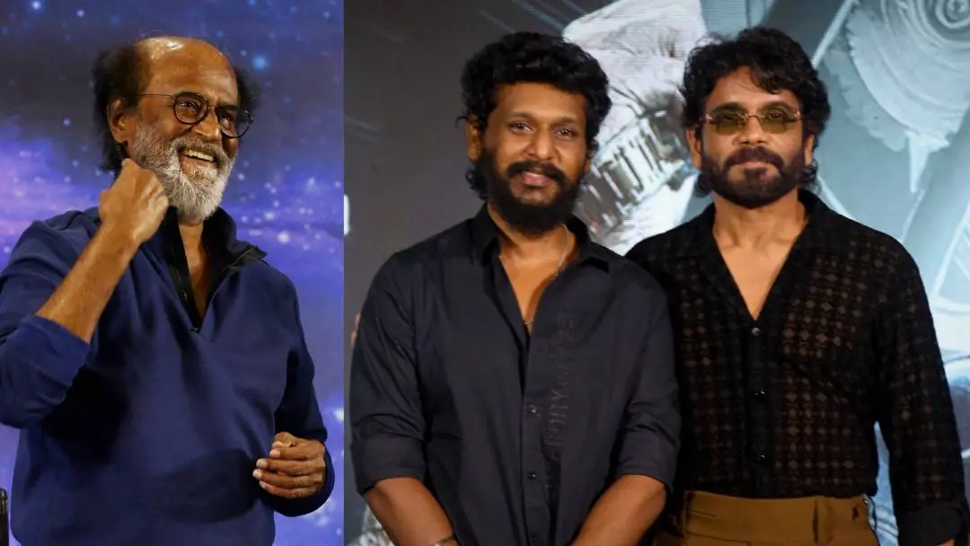 രജനികാന്ത്,ലോകേഷ് കനഗരാജ്,നാഗാർജുന | photo:X