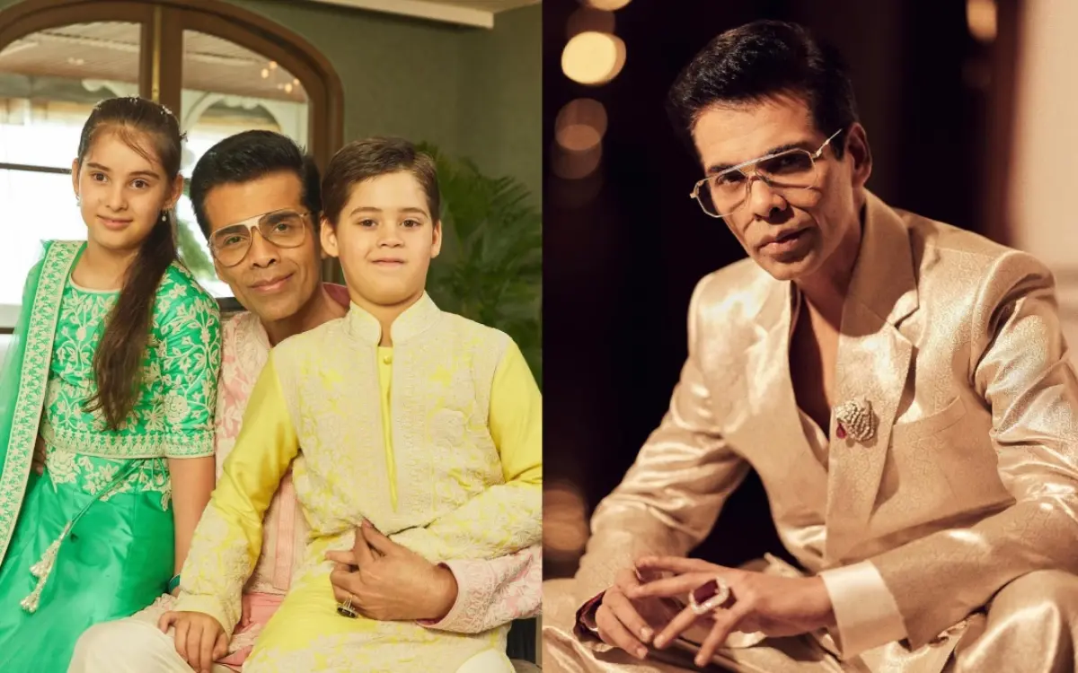 കരൺ ജോഹർ മക്കൾക്കൊപ്പം, കരൺ ജോഹർ | Photos: instagram.com/karanjohar