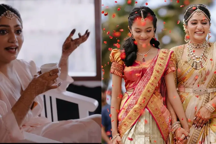'ഞങ്ങളുടെ മകള് ആഗ്രഹിച്ച ദിവസം', വിവാഹ വീഡിയോ പങ്കുവെച്ച് ആര്യ