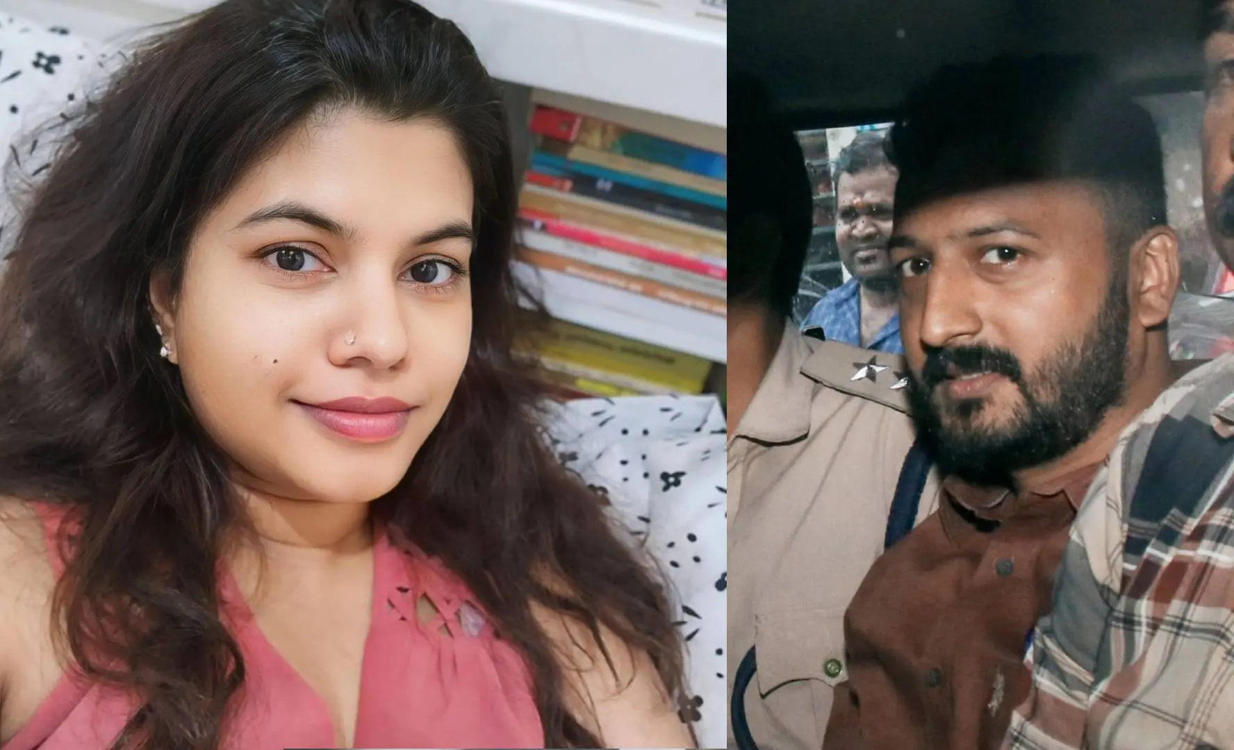 ഹണി ഭാസ്കരൻ, രാഹുൽ മാങ്കൂട്ടത്തിൽ | Photo: https://www.facebook.com/Honeybhaskeran