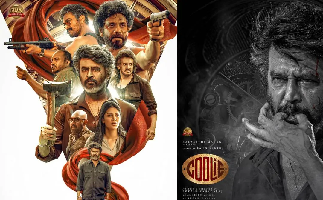 കൂലി എന്ന ചിത്രത്തിന്റെ പോസ്റ്ററുകൾ | ഫോട്ടോ: X