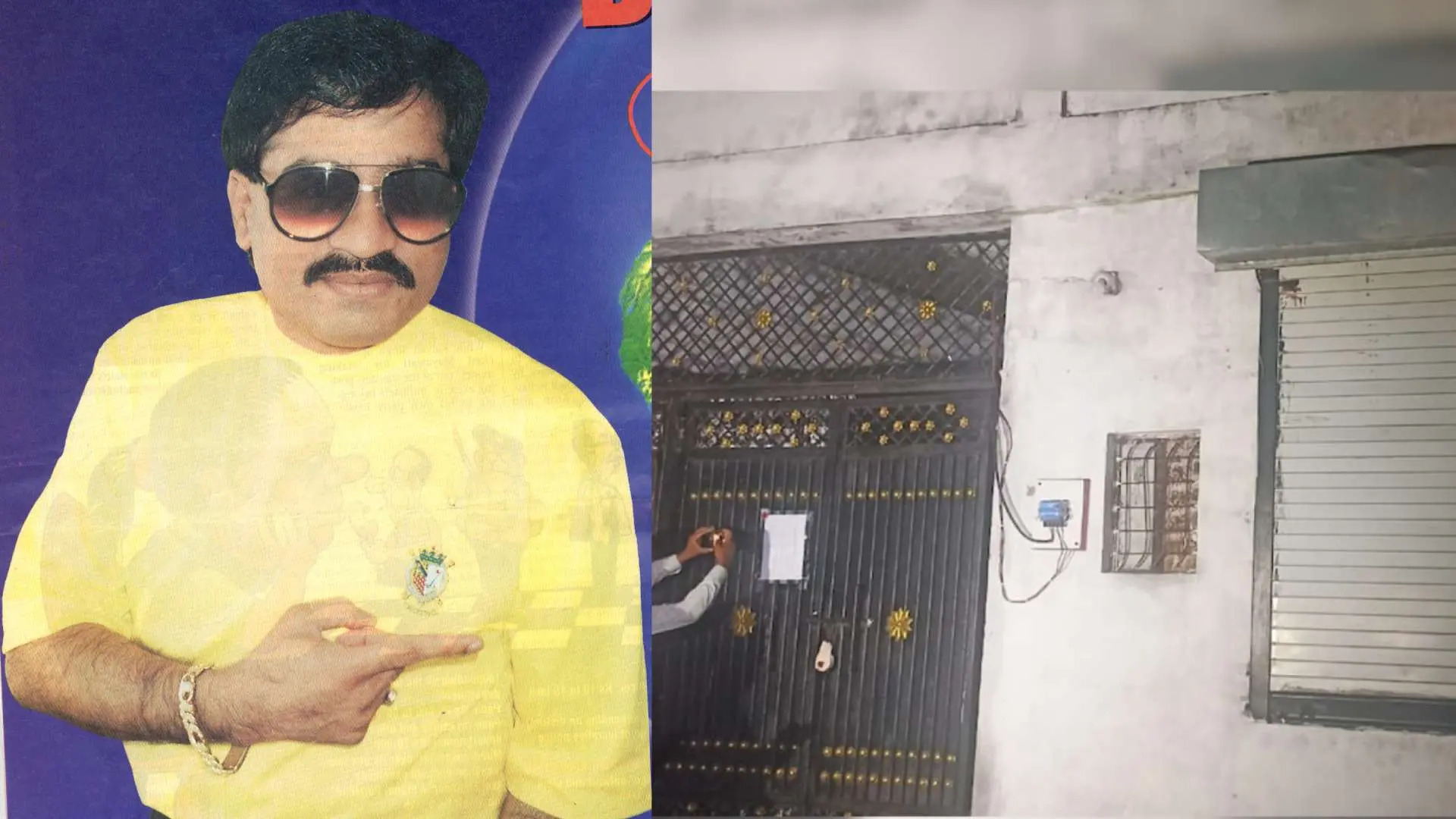 ദാവൂദ് ഇബ്രാഹിം, റെയ്ഡ് നടന്ന വീട് | Photo: https://x.com/thebriefworld