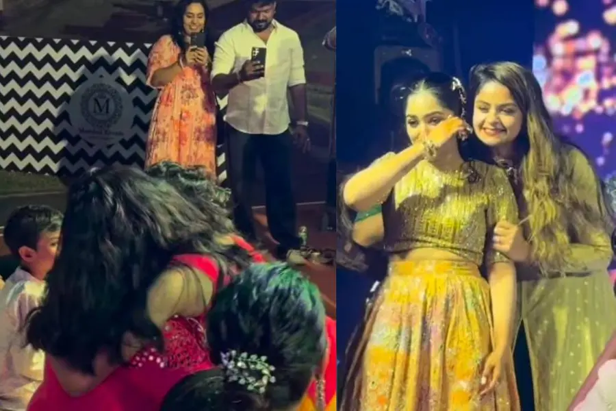 വേദിയില് നിന്നിറങ്ങി സിബിനെ കെട്ടിപ്പിടിച്ച് ആര്യയുടെ മകള്, കണ്ണ് നിറഞ്ഞ് ആര്യ; വീഡിയോ