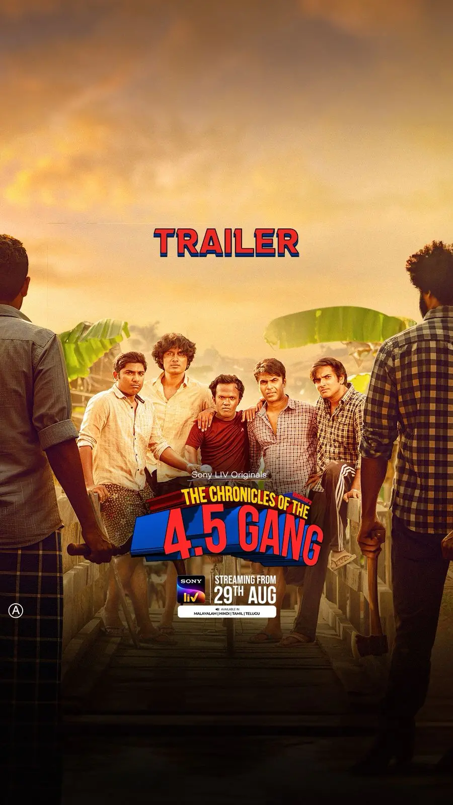 4.5 ഗ്യാങ് എന്ന ചിത്രത്തിന്റെ പോസ്റ്റർ | ഫോട്ടോ: അറേഞ്ച്ഡ്