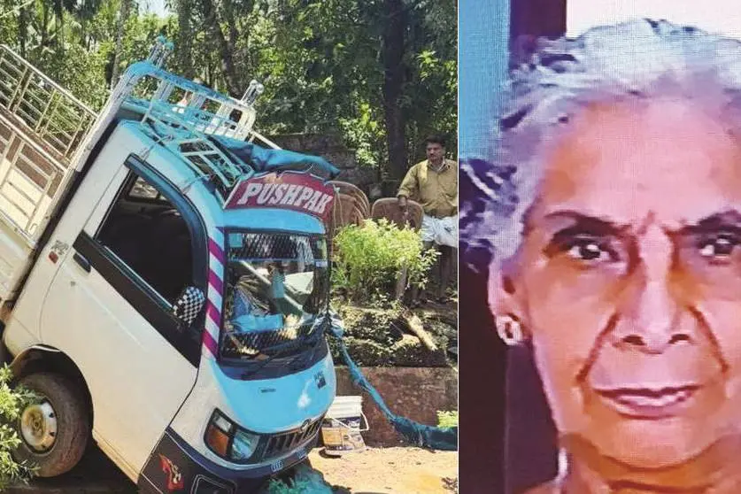 മകളുടെ മരണാന്തര ചടങ്ങിന് സാധനവുമായി എത്തിയ ടെമ്പോ മറിഞ്ഞു, അമ്മയ്ക്ക് ദാരുണാന്ത്യം