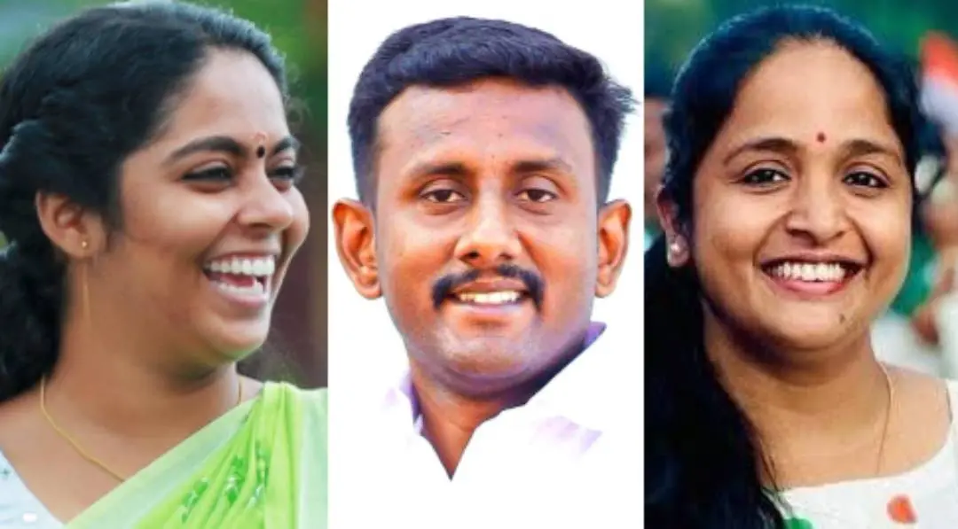 അരിത ബാബു, അനു താജ്, വി.കെ. ഷിബിന