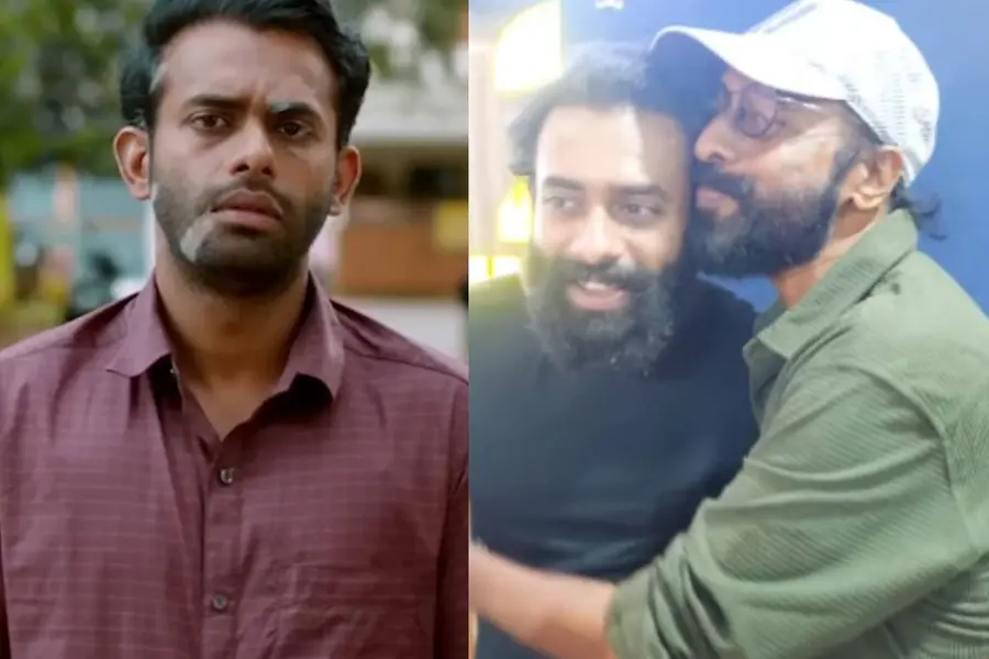 'ഇത് വെറുതെ മോനായതുകൊണ്ട് പറയുകയല്ല'; അർജുന് സ്നേഹമുത്തം നൽകി ഹരിശ്രീ അശോകൻ