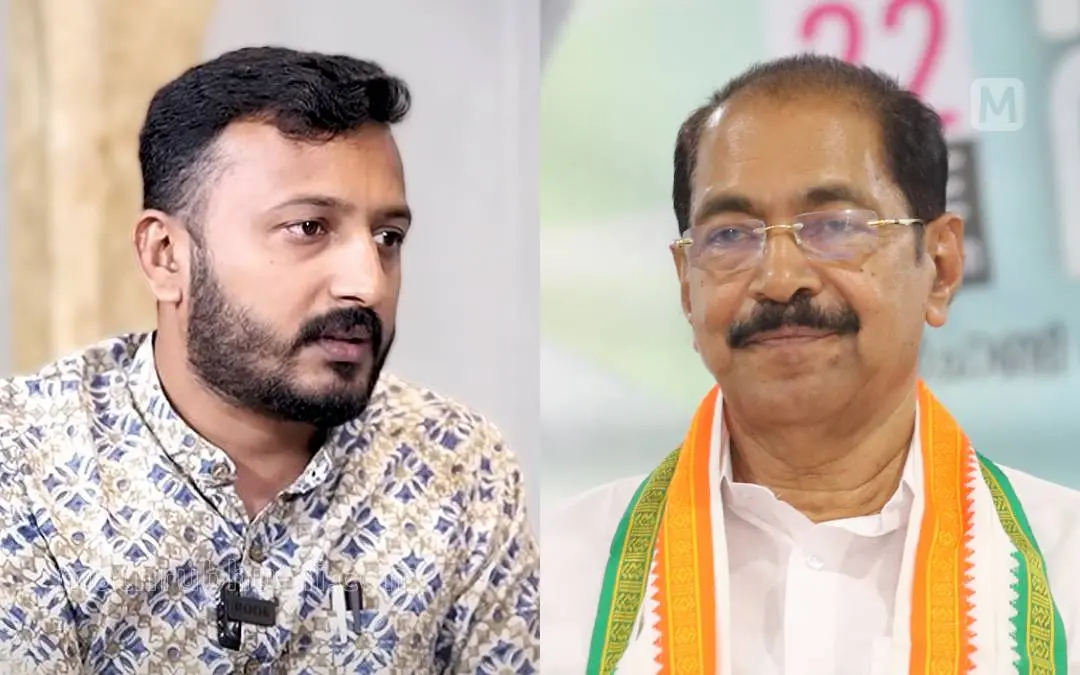 രാഹുൽ മാങ്കൂട്ടത്തിൽ, സണ്ണി ജോസഫ് | ഫോട്ടോ - മാതൃഭൂമി