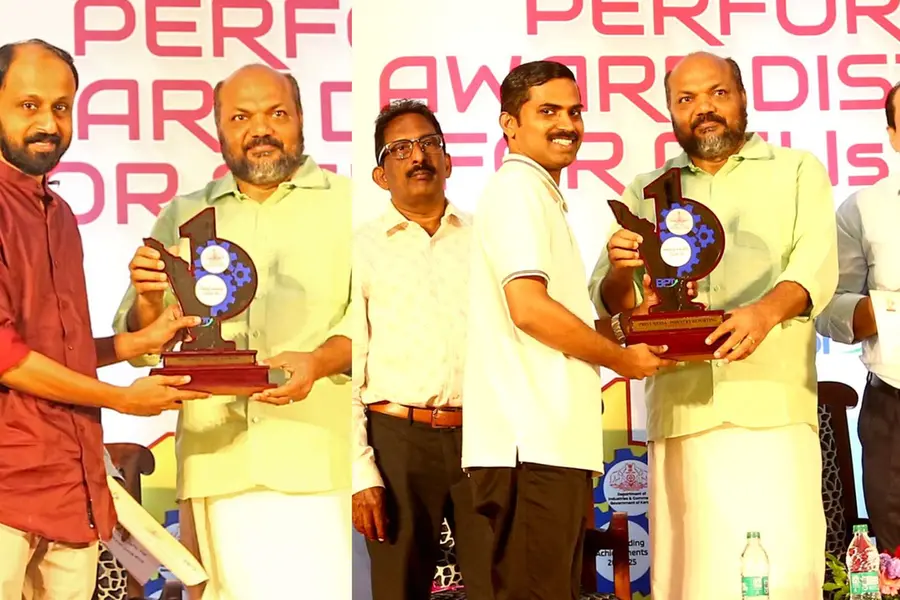 സംസ്ഥാന വ്യവസായ-വാണിജ്യ വകുപ്പ് മാധ്യമ പുരസ്കാരം രാഖേഷ് കൃഷ്ണനും ആർ റോഷനും