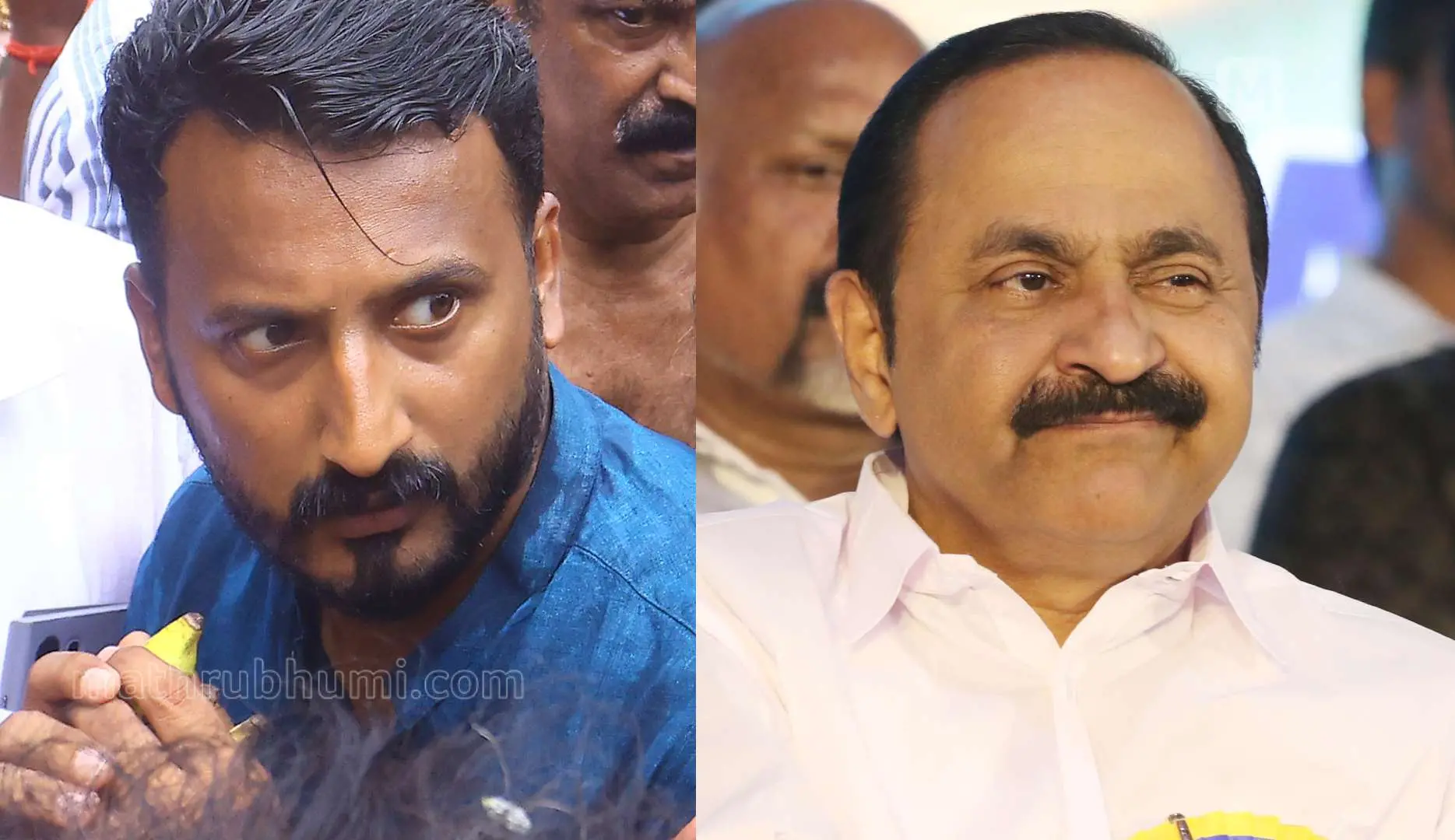 രാഹുൽ മാങ്കൂട്ടത്തിൽ, വി.ഡി. സതീശൻ | Photo: മാതൃഭൂമി