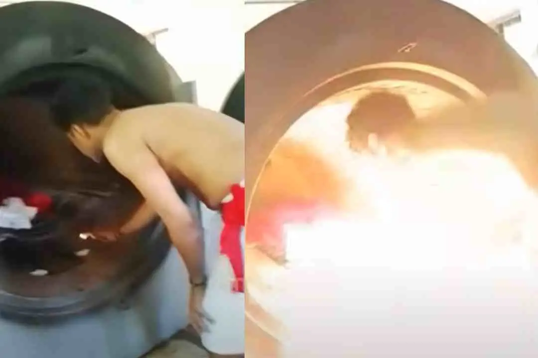 വാതക ശ്മശാനത്തില്‍ കര്‍പ്പൂരം കത്തിക്കുന്നതിനിടെയുണ്ടായ അപകടം