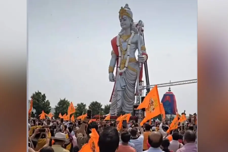 കാനഡയില്‍ 51 അടി ഉയരമുള്ള ശ്രീരാമപ്രതിമ അനാച്ഛാദനം ചെയ്തു,വടക്കെ അമേരിക്കയിലെ ഏറ്റവും ഉയരം കൂടിയത്