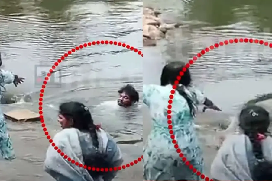 ചിറ്റൂരിൽ കോസ് വേയുടെ ഓവിൽ കുടുങ്ങി രണ്ട് വിദ്യാർഥികൾക്ക് ദാരുണാന്ത്യം